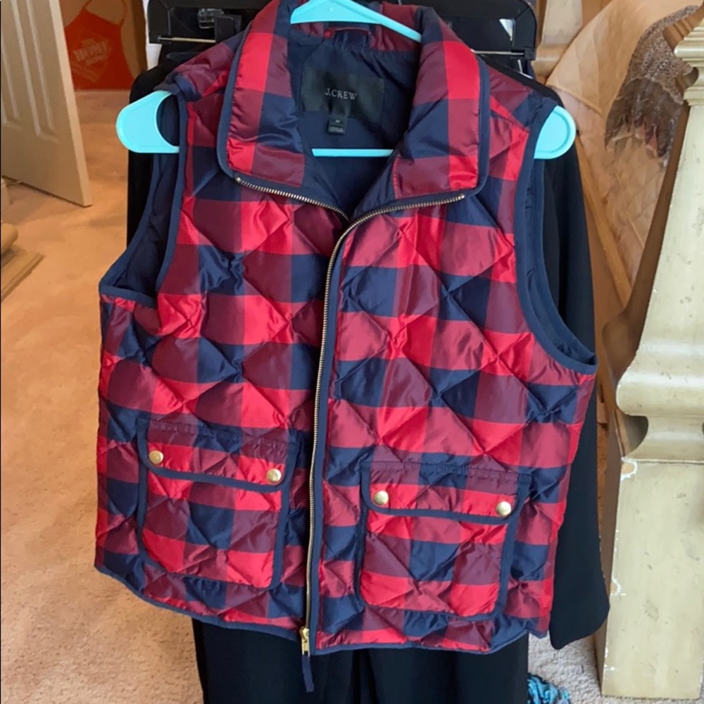 Plaid Vest